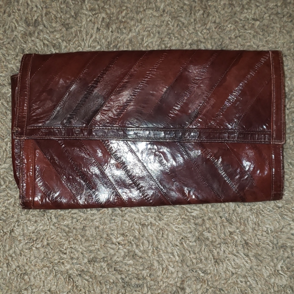 Eel Skin Clutch